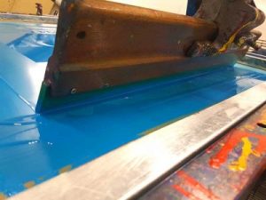 A Screen Printing Squeegee