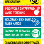 Covid Safety Multi Message bilingual